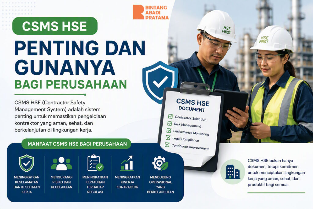 Dokumen CSMS HSE : Penting dan Gunanya Bagi Perusahaan