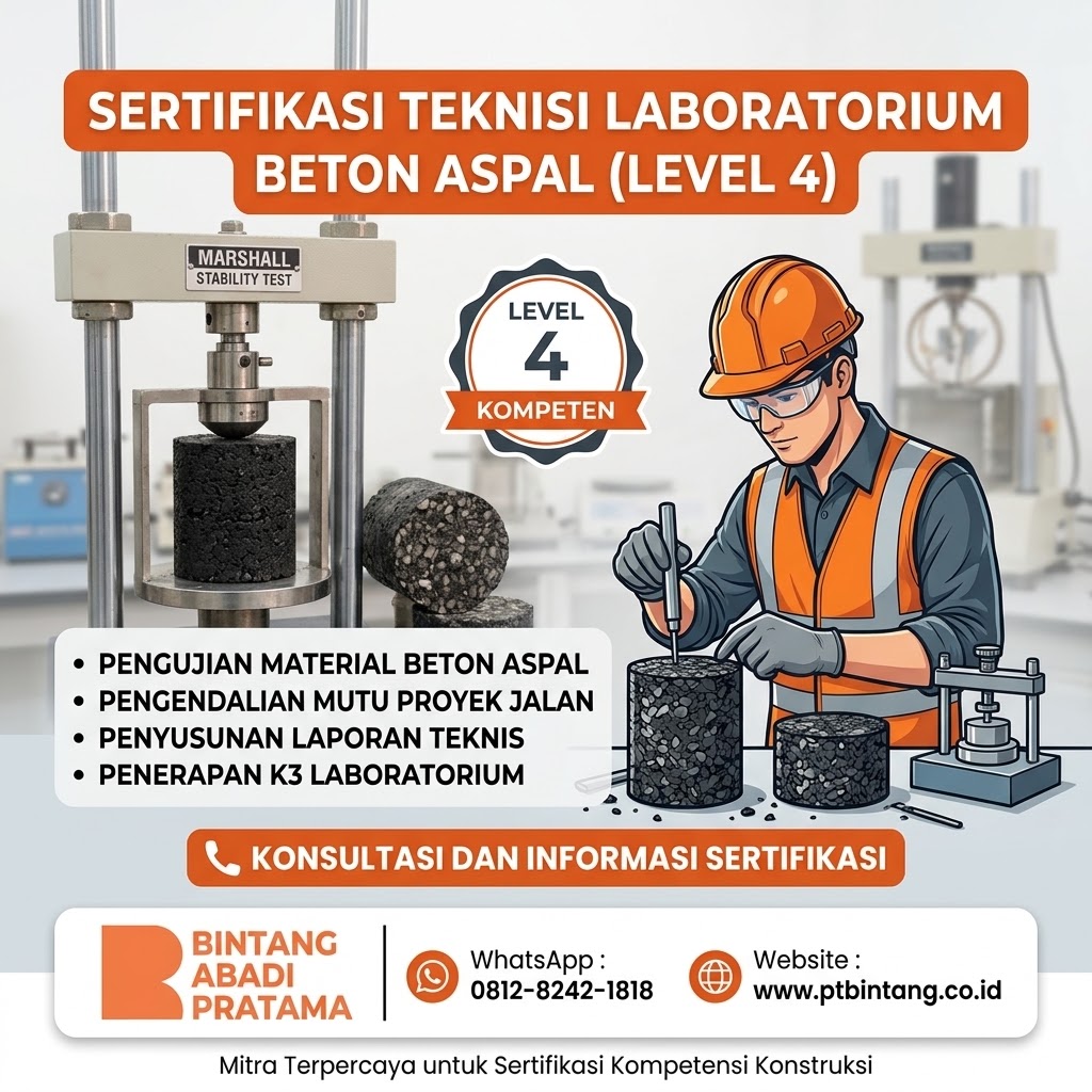 Teknisi Laboratorium Beton Aspal